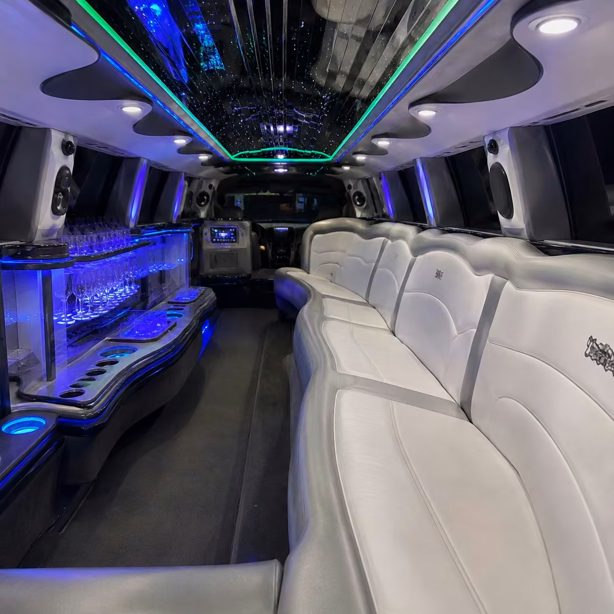 baton rouge limo interior